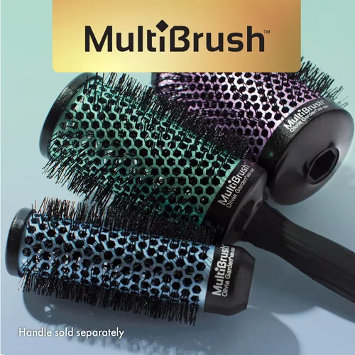 Miniatura 7 de Olivia Garden MultiBrush - Cepillo térmico desmontable no eléctrico con barril de cerámica