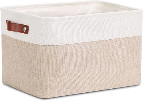 Miniatura 16 de DULLEMELO Cesta de almacenamiento pequeña, cesta de papel higiénico, contenedor de almacenamiento estrecho para baño, cesta de baño para organizar