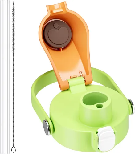 Tapa 2 en 1 para tazas Owala Freesip, tapa de repuesto para Owala de 16 onzas, 24 onzas, 25 onzas, 32 onzas, 40 onzas, tapa superior de botella de