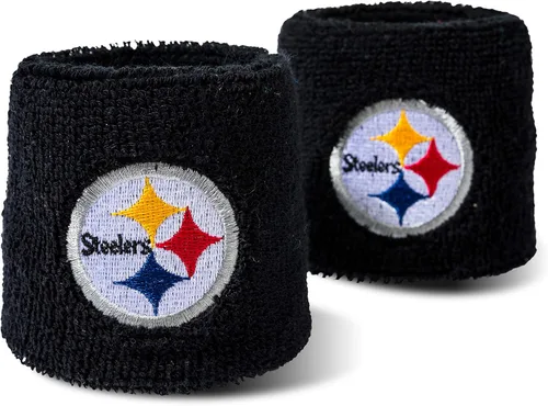 Miniatura 28 de Franklin Sports Muñequeras con Logotipo de Equipo de la NFL - Par de Muñequeras Juveniles para Disfraces y Uniformes