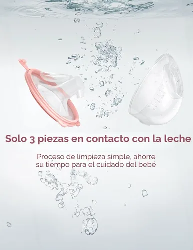 Miniatura 7 de Momcozy - Bomba extractora de leche V1 Pro de grado hospitalario, sacaleche portátil y manos libres, bomba eléctrica mejorada con 3 ritmos ajustados