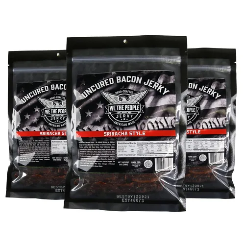 Miniatura 7 de We The People Fundas - Humo de madera de manzano - Cecina de tocino - Bolsa de 2 oz
