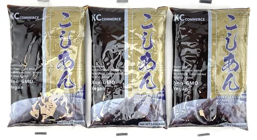 Miniatura 8 de KC Commerce Pasta de frijoles rojos de 14.11 onzas – Pasta de frijol azuki dulce (suave y gruesa) Vegana y sin gluten, sin conservante, sin MSG