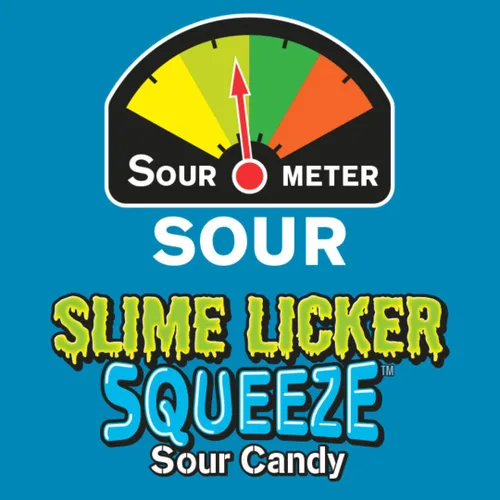 Miniatura 6 de Toxic Waste Slime Licker Squeeze Sour Candy Green Apple Blue Razz Cherry Paquete de 12