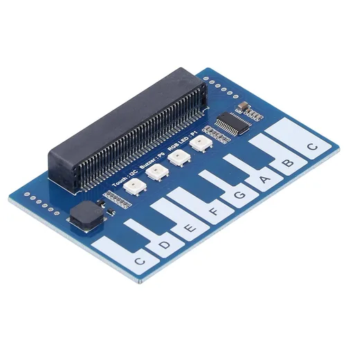 Miniatura 3 de Mini tablero de expansión del módulo de piano, controlador táctil capacitivo TTP229 I2C tablero de desarrollo de interfaz para micro bit