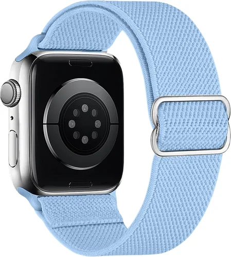 Miniatura 38 de Correas elásticas de nailon compatibles con Apple Watch de 1.496 pulgadas, 1.575 pulgadas, 1.614 pulgadas, 1.654 pulgadas, 1.732 pulgadas, 1.732