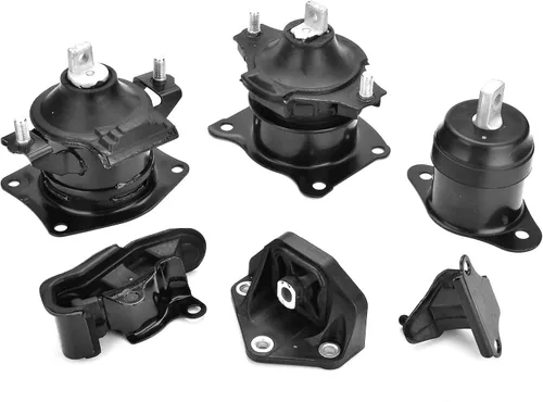 Miniatura 6 de Juego de 6 piezas para montaje de motor compatible con Honda Accord 3.0L 2003-2007 para transmisión automática. Reemplaza A4526HY A4527HY A4524