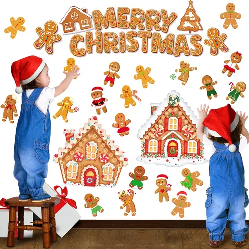 Miniatura 13 de Kajaia 4 piezas Adhesivos de puerta de Pascua felices Adhesivos de refrigerador Huevo de Pascua Flor de Pascua Conejo de Pascua Adhesivos de pared