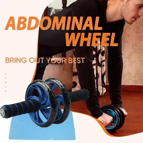 Miniatura 7 de Rodillos abdominales con rodillera, entrenamiento muscular, equipo de fitness para hombres y mujeres, para el hogar, oficina, gimnasio al aire libre