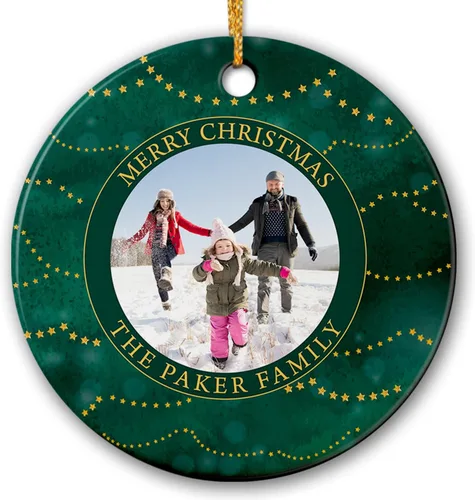 Miniatura 7 de Foto personalizada para el primer adorno de Navidad del bebé 2026, regalo de recuerdo del bebé, adornos de foto de primera Navidad para bebé