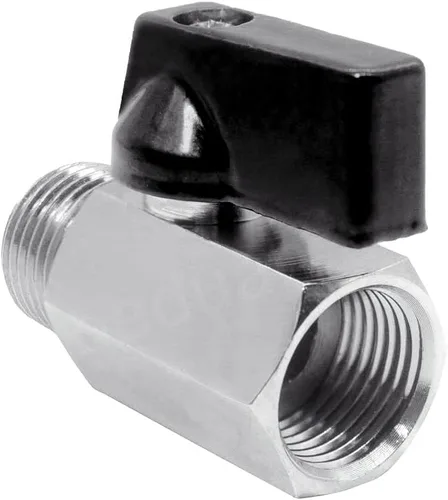 Miniatura 3 de Beduan Válvula de Bola Mini de Latón de 1/2" NPT Válvula de Cierre Hembra x Macho