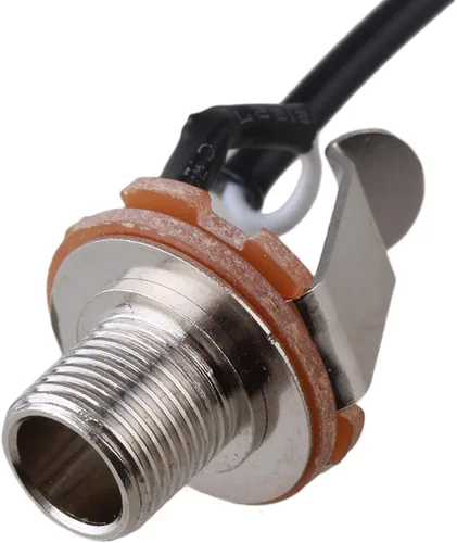 Miniatura 4 de Lovermusic Piezas de repuesto piezoeléctricas del contacto del micrófono de la recogida del transductor piezoeléctrico del diámetro del zócalo