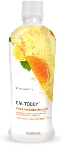 Youngevity Cal Toddy™ - Calcio (citrato, fosfato) magnesio 1,200 mg/600 mg-Vitaminas D-3, zinc, cobre, potasio, boro y más de 70 coactores minerales