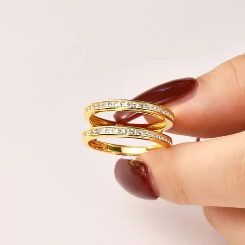 Miniatura 4 de Wuziwen Anillo realzador vintage de princesa para mujer, plata de ley 925 AAAAA CZ