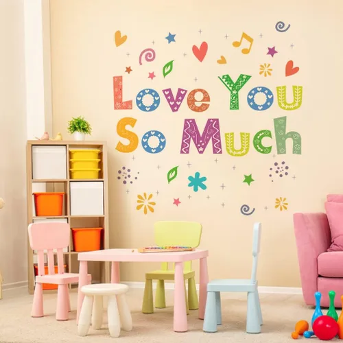 Miniatura 2 de DEKOSH Calcomanías de pared para decoración del hogar, despegar y pegar para dormitorio, sala de estar