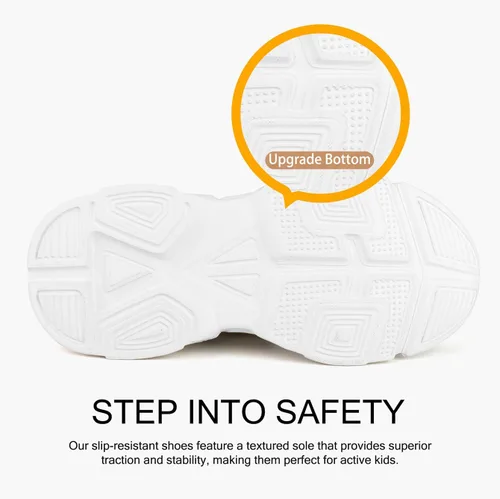 Miniatura 5 de Zapatos deportivos para niños y niños, zapatos casuales de malla, tendencia transpirable, moda para niños, zapatos de baloncesto deportivos