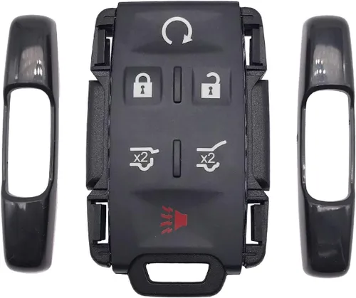Miniatura 2 de Horande Funda de Reemplazo para Llavero de 6 Botones, Compatible con Chevy Suburban Tahoe Silverado Colorado GMC Yukon Sierra Canyon, Llavero