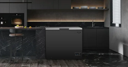 Miniatura 5 de FRIGIDAIRE Congelador profundo de cajones, 7 pies cúbicos, negro con termostato ajustable, cesta de alambre con revestimiento de vinilo removible