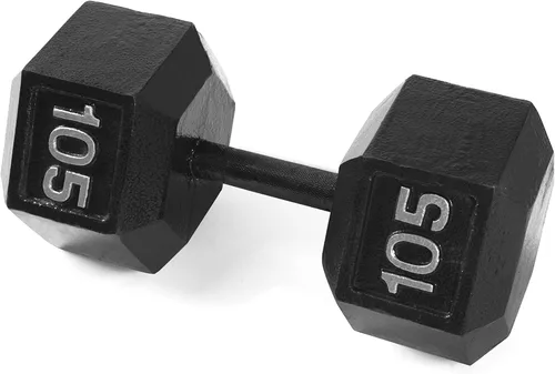 Miniatura 55 de CAP Barbell Mancuerna hexagonal de hierro fundido Múltiples opciones