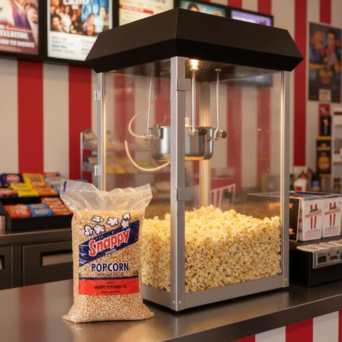 Miniatura 4 de Snappy Granos de palomitas de maíz amarillos para reventar, grano entero sin OMG, funciona en máquinas, máquinas de aire y estufas, bolsa a granel
