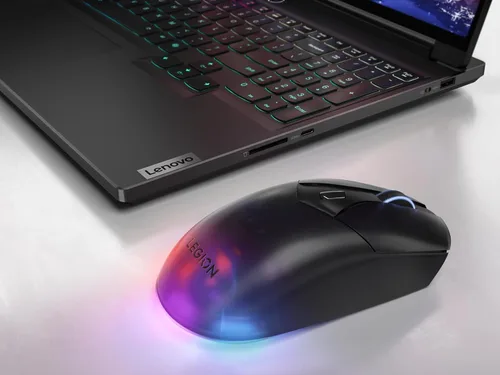 Miniatura 18 de Lenovo Legion M410 Mouse Inalámbrico RGB para Juegos – Mouse de 6 Botones con Agarre Palmar con 16,000 DPI, Batería Recargable de 53 Horas