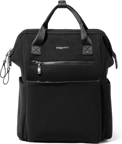 Miniatura 11 de Baggallini Mochila Soho para mujer, Negro, talla única