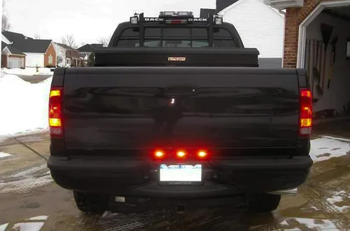 Miniatura 9 de x xotic tech 1 barra de luz para puerta trasera de camión con lente roja, compatible con Ford F-150 F-250 F-350 F-450 Dodge RAM 1500 2500 3500