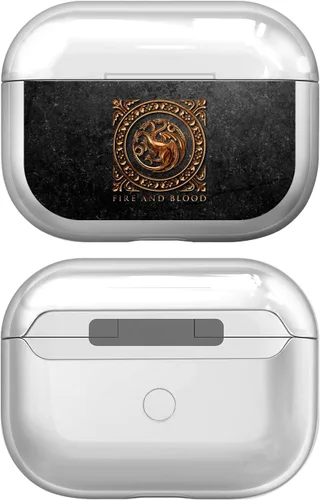 Miniatura 7 de Head Case Designs Funda de cristal duro transparente con licencia oficial de HBO Game of Thrones House Stark Distressed Sigils compatible