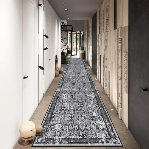 Miniatura 105 de Vaukki - Alfombra de pasillo, suave y peluda, alfombra antideslizante lavable, para lavandería, cocina, granja, baño, entrada y dormitorio