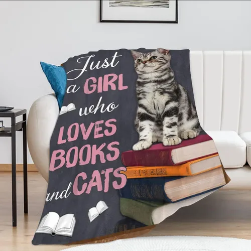 Miniatura 9 de Manta con texto en inglés «Just A Girl Who Loves Dinosaurs», bonita manta decorativa de dinosaurios, regalos para niñas, súper cálida, suave y Solo