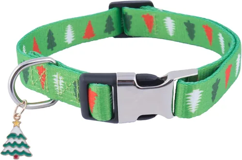 Miniatura 5 de ADOGGYGO Collar para perro con bandera americana, collares patrióticos del 4 de julio ajustables para mascotas, collares del Día de la Independencia