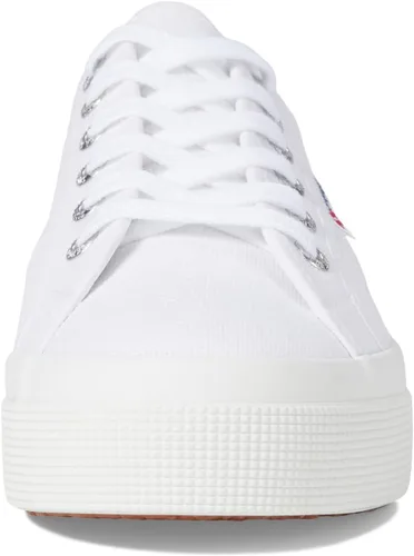 Miniatura 6 de SUPERGA Women's Low Lace-Up Shoes, White, 39.5 EU
