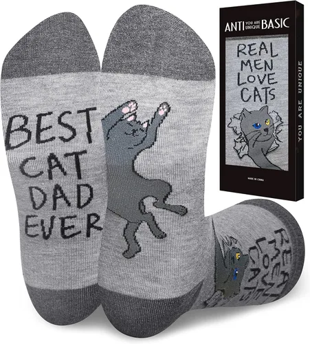 Miniatura 2 de Calcetines novedosos de regalo para hombres, Corgi World Cup Soccer Beer Fox Snake Break a Leg Socks