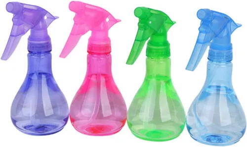 Miniatura 5 de Sosoport 3 sets de plástico pulverizador de agua botella de repuesto diseño limpio 3 unids* 3 color al azar