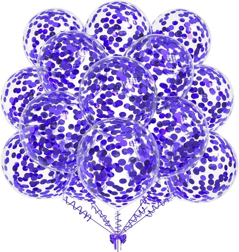 Miniatura 8 de 50 globos de confeti de papel de aluminio verde aguacate, globos de látex de 12 pulgadas con confeti verde aguacate en el interior para cumpleaños