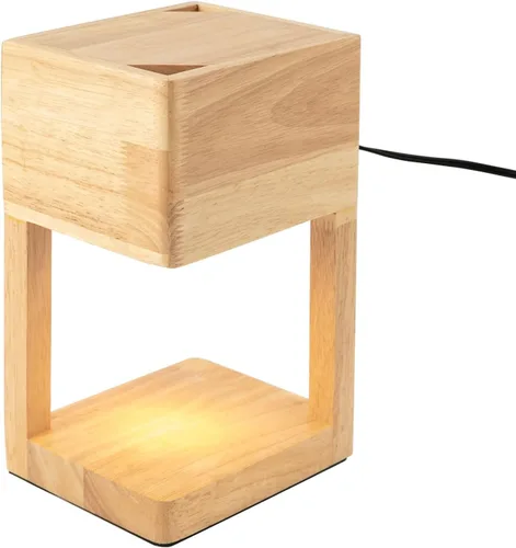 Miniatura 16 de Lámpara de Mesa, Lámpara de Mesita de Noche Tradicional, Lámpara de Escritorio, Lámpara Geométrica con Sombra para Sala de Estar, Dormitorio