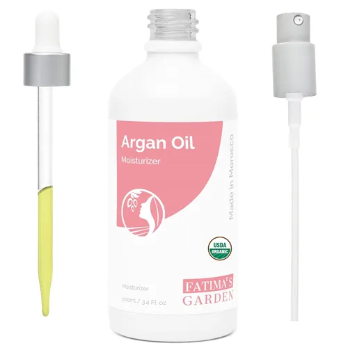Miniatura 19 de Fatima's Garden Aceite de argán & Oud - Lujosa crema hidratante para la piel, 3.4 fl oz