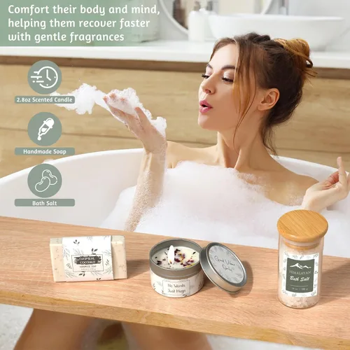Miniatura 5 de Regalos de Navidad para mujeres – Cestas de regalo para mujeres después de la cirugía, regalos para el cuidado del cáncer para amigos, paquete