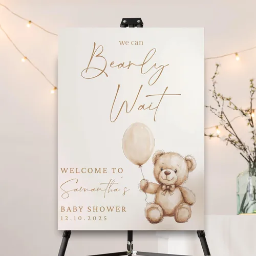 Miniatura 23 de Letrero de bienvenida personalizado para baby shower, letrero de bienvenida personalizado para bebé, letrero de bienvenida de globo azul, decoración