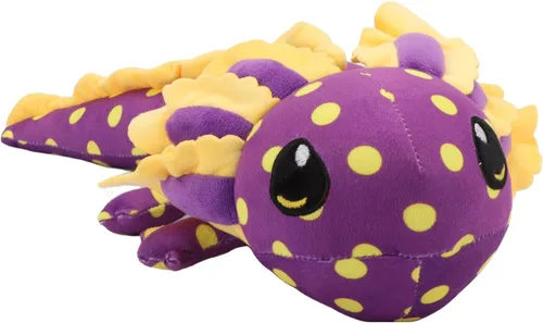 Miniatura 13 de Peluche realista de ajolote azul de 17.7 pulgadas, suave y largo animal de peluche de salamandra, lindo peluche de anfibio para niños, niñas, niños