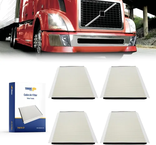 Miniatura 8 de TORQUE 20435801 Filtro de aire de cabina compatible con Volvo VNL 2002+ 780 760 860 670 630; VN 780 670; VH VHD VNM piezas de accesorios que