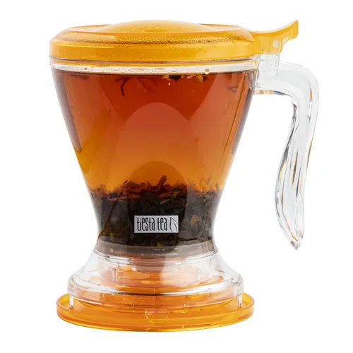 Miniatura 12 de Tiesta Tea Brewbasket Colador de Infusión de Acero Inoxidable para Hojas Sueltas, Colador de Malla Fina Reutilizable para Bebidas Calientes y Frías
