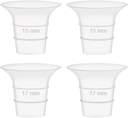 Miniatura 18 de Maymom Inserto de brida de 0.512 in compatible con Medela PersonalFit 0.945 in Flex, Elvie Single/Double Electric, Elvie Stride 0.945 in Wearable