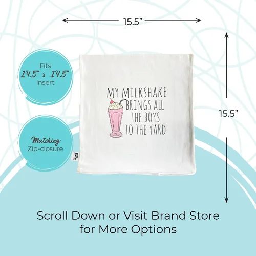 Miniatura 5 de Moonlight Makers, Welcome to My Dreamhouse, Decorative Pillow Case, 100% Cotton Canvas Pillowcase, Farmhouse Decor, Gift for Home, Funny Design