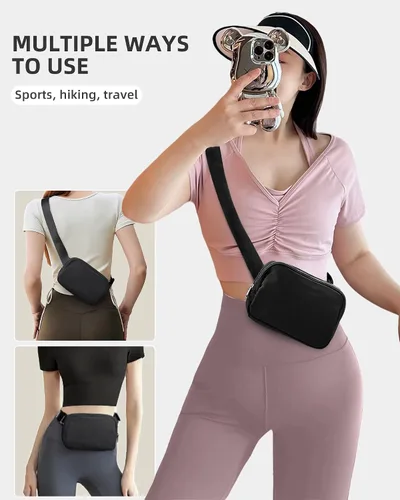 Miniatura 2 de Cinturones de moda para mujeres y hombres, A-Negro, Deportes