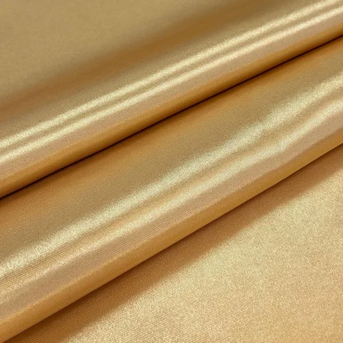 Miniatura 3 de YOUR CHAIR COVERS - Servilletas de tela de gran tamaño de satén dorado de 20 pulgadas con dobladillo – Servilletas elegantes y reutilizables