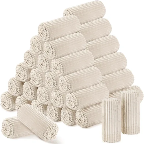 Miniatura 27 de Buryeah 6 Piezas Manta de Franela a Granel 50 x 60 pulgadas Manta para Pijamadas Boda al Aire Libre Manta Ligera, Certificado Oeko-tex Standard 100