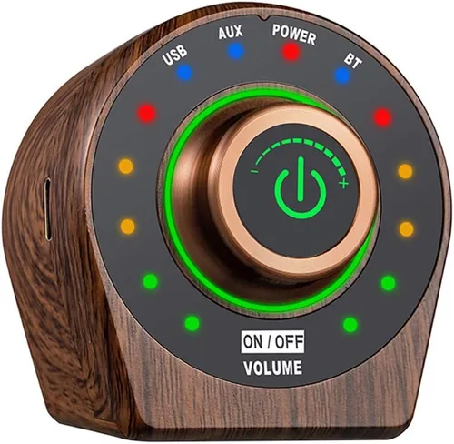 Amplificador de potencia Bluetooth 5.0 Receptor de audio inalámbrico estéreo Hi-Fi Digital Clase D Amplificador integrado 2 canales 50W+50W con