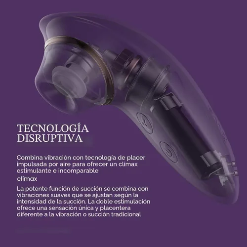 Miniatura 5 de Juguetes para adultos, vibrador de succión de consolador – Estimulador de clítoris 2 en 1 con 9 modos de succión y vibración para mujeres, pezón