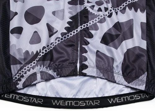 Miniatura 52 de Weimostar Hombre Ciclismo Jersey Manga Corta Bicicleta Ropa Multicolor Diamante